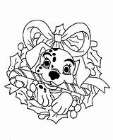 Coloring Disney Pages Cute Chistmas Comments sketch template