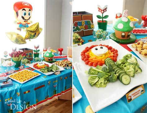 Super Mario Bros Birthday Party Ideas Photo 5 Of 18 Catch My Party