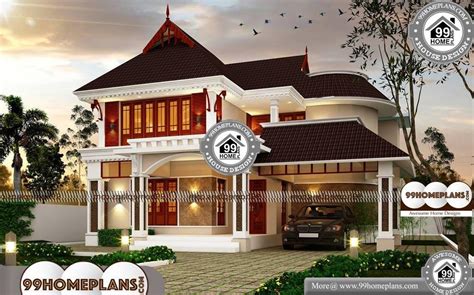 traditional style homes  double floor modern ethnic touch designs
