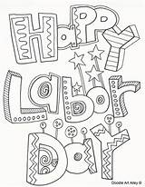 Labor Coloring Pages Doodle Happy Alley Activities Print Easy Crafts Color Printable Kids Getcolorings Fun sketch template
