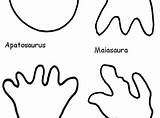 Maiasaura Dinosaurs sketch template