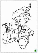 Pinocchio Coloring Cricket Jiminy Disney Drawing Pages Dinokids Print Close Coloringdisney Library Clipart Book sketch template