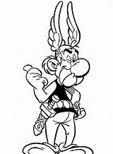 Asterix sketch template