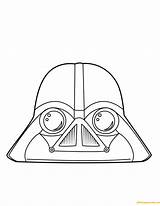 Angry Birds Vader Coloring Wars Star Darth Pages Color Print Dark Vador Printable Games Hellokids Coloringpagesonly sketch template