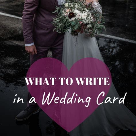 examples    write   wedding card