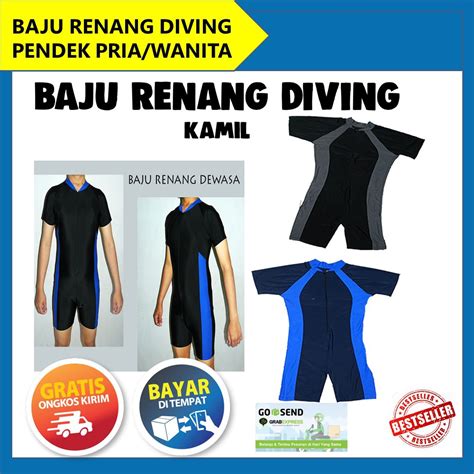 Jual Baju Renang Pakaian Renang Swimming Suit Dewasa Pria Wanita