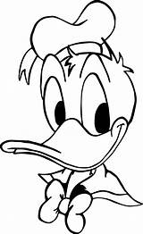 Duck Donald Coloring Pages Printable Avatar Choose Board sketch template