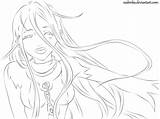 Shiro Lineart Deviantart sketch template