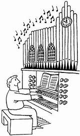 Kerkorgel Organ Orgel Organist Muziek Bach Musicals Broadway Leraar Gevoelens Schetsen Spreuken Bord Grappig Tekenen sketch template