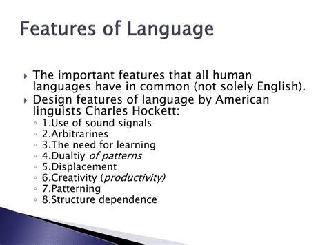 language levels  language recap powerpoint