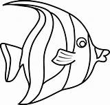 Fish Drawing Outline Moorish Idol Template Paintingvalley Speedytemplate Drawings sketch template