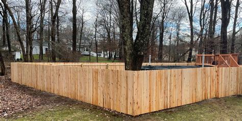 complete guide  wood fence styles amr fence company