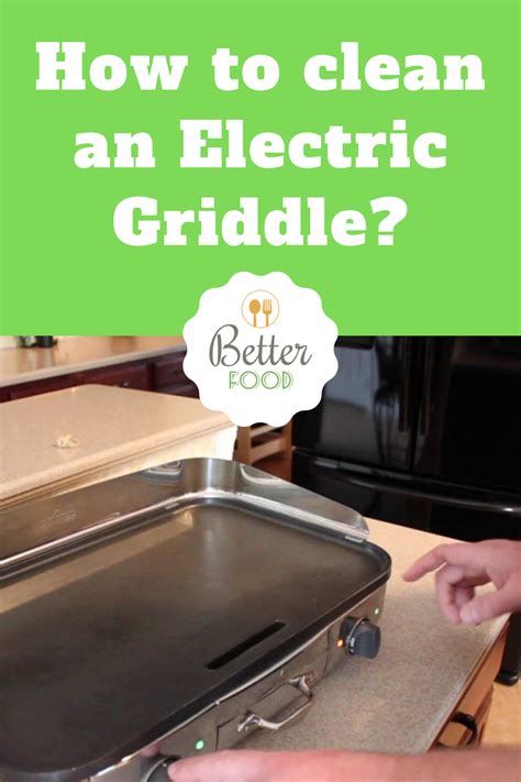 clean  electric griddle electric griddle rv meals cleaning