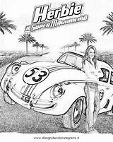 Herbie Maggiolino Colorare Malvorlagen Mezzi Trasporto Malvorlage sketch template