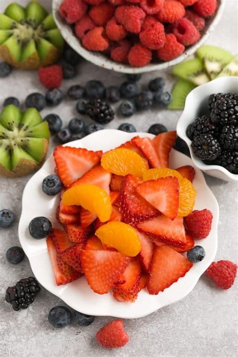 healthy fruit pizza recipe  easy fresh fruit breakfast  dessert