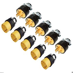 extension cord replacement ends  male   female plug electrical repair  ebay