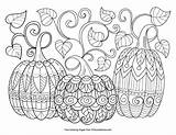 Coloring Halloween Pages Zentangle Adults Pumpkins Kids Cute Fun Pumpkin Adult Printable Color Print Three Owl Ages Getcolorings Little Delight sketch template