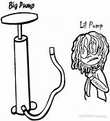 Pump sketch template