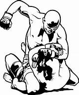Ufc Gloves Boxing Martial Clipartlook sketch template