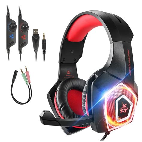 gaming headset  mic  xbox  ps pc nintendo switch tablet smartphone headphones stereo