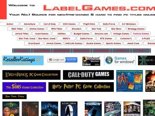 labelgames reviews  reviews  labelgamescom resellerratings