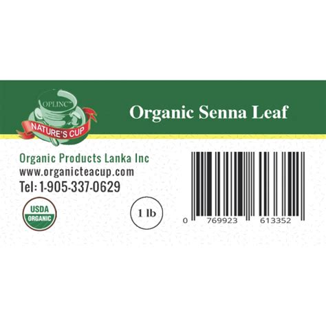 senna leaf  organic