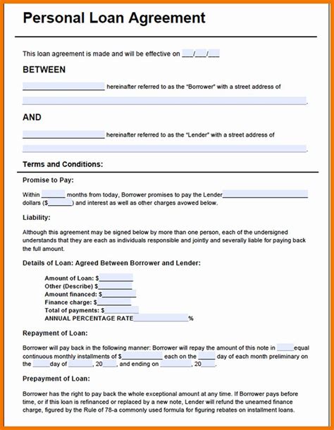 personal loan form template awesome loan  driverlayer search engine