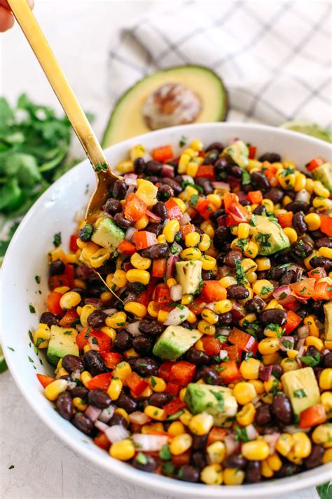 black bean  corn salad eat  skinny