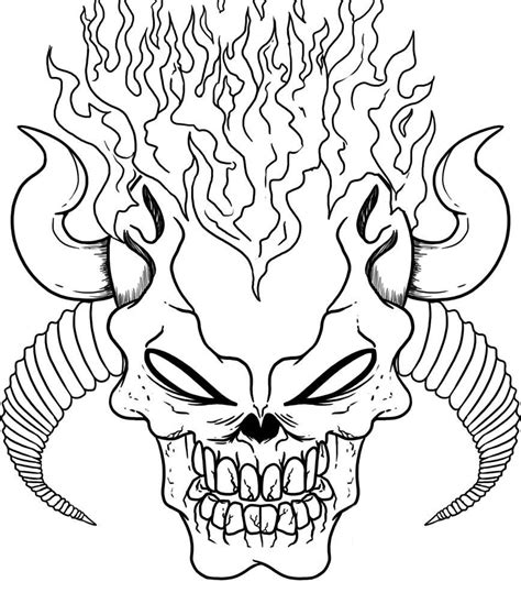 scary coloring pages  printable coloring pages  kids