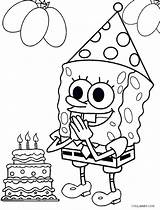 Spongebob Coloring Pages Birthday Happy Valentines Mouse Squarepants Papa Baby Kids Krab Krusty Mickey Printable Pdf Print Bob Esponja Cake sketch template