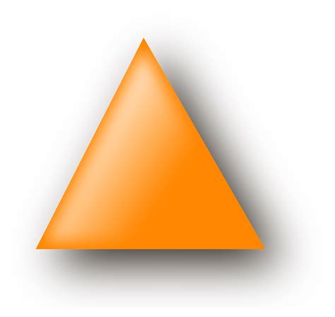 triangle shape geometric png picpng