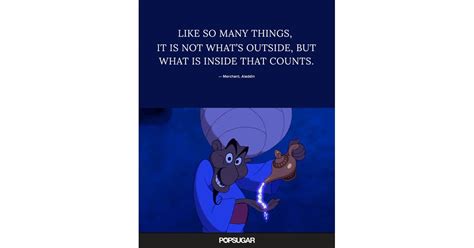like so many things it is not what s outside but what is inside best disney quotes