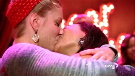 image brittana kiss 097 png glee tv show wiki fandom