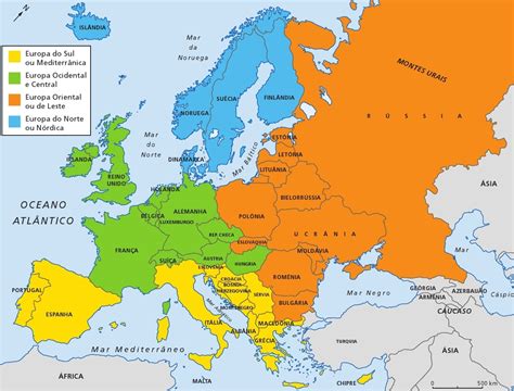 Qual Mapa Politico Da Europa Esta Certo Ou Os Dois Estão