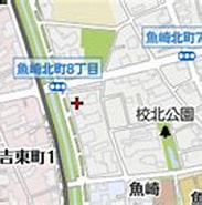 Image result for 兵庫県神戸市東灘区魚崎北町. Size: 183 x 99. Source: www.mapion.co.jp