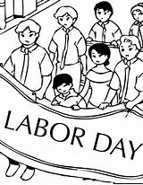 Labor Coloring Pages Kids Labour Printable Activities Printables Drawing Happy May Sheets Handipoints Print Clipart Color Holidays Workers Good Holiday sketch template