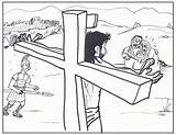 Jesus Cross Coloring Pages Drawing Drawings Pencil Color Christ Mark Yourself Save Getdrawings Stations Carrying Print Paintingvalley Getcolorings Children sketch template
