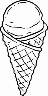 Ice Cream Cone Drawing Coloring Pages Icecream Pop Waffle Printable Draw Color Drawings Melting Cones Template Clip Mouse Cute Drawn sketch template