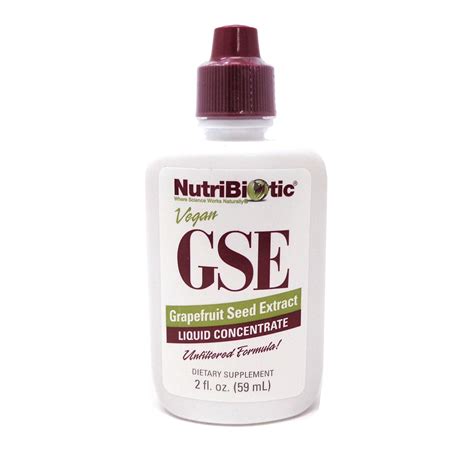 nutribiotic gse grapefruit seed extract liquid concentrate  fl