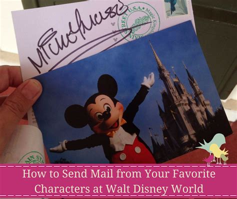 send mail  disney characters  walt disney world carrie  travel