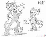 Bendy Ink Coloring Machine Pages Blasticheart Drawing Sketch Printable Sheets Fanfiction Print Scary Game Deviantart Drawings Fan Xcolorings Template Cartoons sketch template