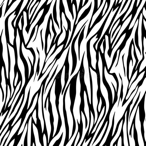 seamless tiger print pattern  background vector illustration