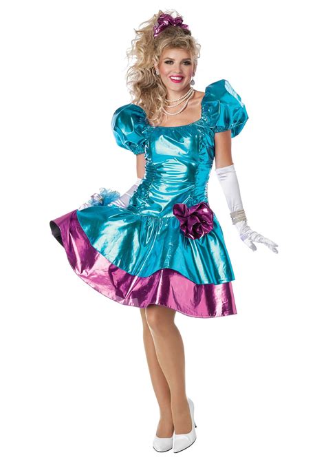 Women S 80 S Prom Dress Costume Decades Costumes