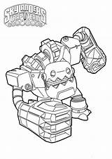 Skylanders Skylander Jawbreaker Hoot Kleurplaten Malvorlage Ausmalbild Hellokids Colorier Stemmen Stimmen sketch template