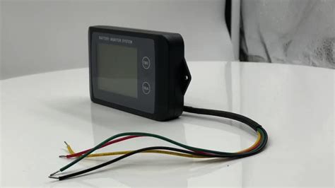 battery lcd monitor system  car batterylifepo battery monitor  battery voltageamp