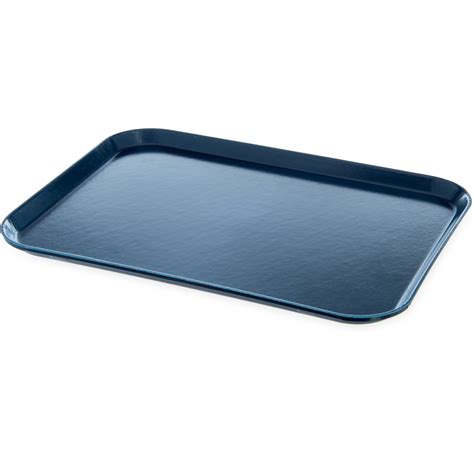dxm glasteel flat tray    cs dark blue