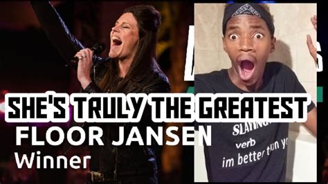 floor jansen winner reaction  emotional beste zangers  youtube