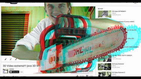 3d video extreme chainsaw youtube