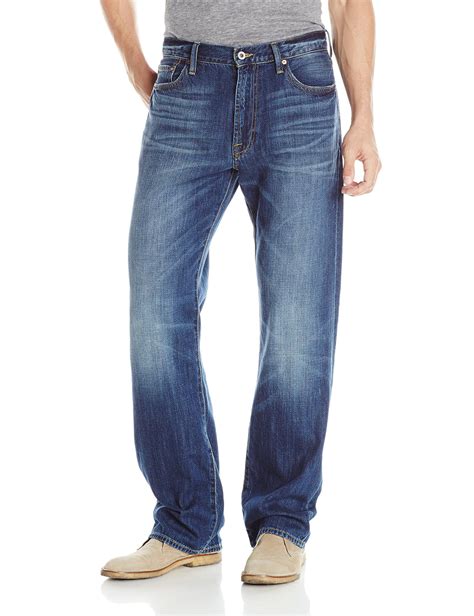 lucky brand mens jeans  relaxed fit straight leg   walmartcom walmartcom
