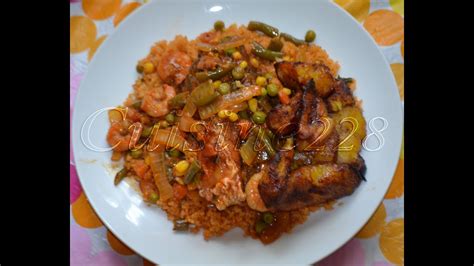 riz au gras façon thieboudienne poisson and crevette doovi
